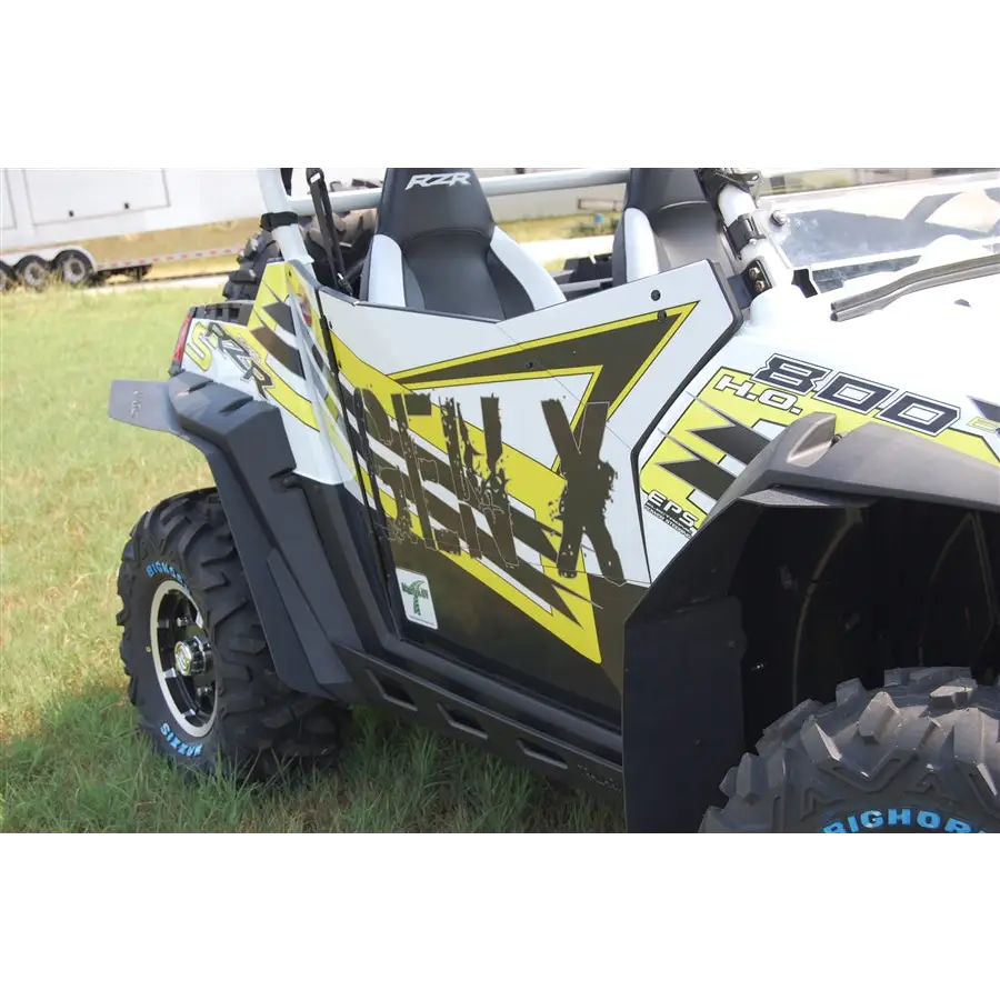 Trail Armor GenX Two Door Graphics Kit - 2014 RZRS 800 LE WHITE LIGHTNING - Graphics