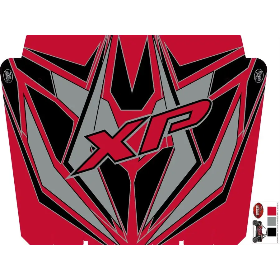 Trail Armor graphics for Polaris 2015 RZR XP 1000 EPS HAVASU RED PEARL Hard Top Roof - Roofs