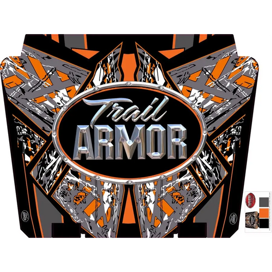 Trail Armor graphics for Polaris 2015 RZR XP 1000 EPS High Lifter Edition Stealth Black Hard Top Roof - Roofs