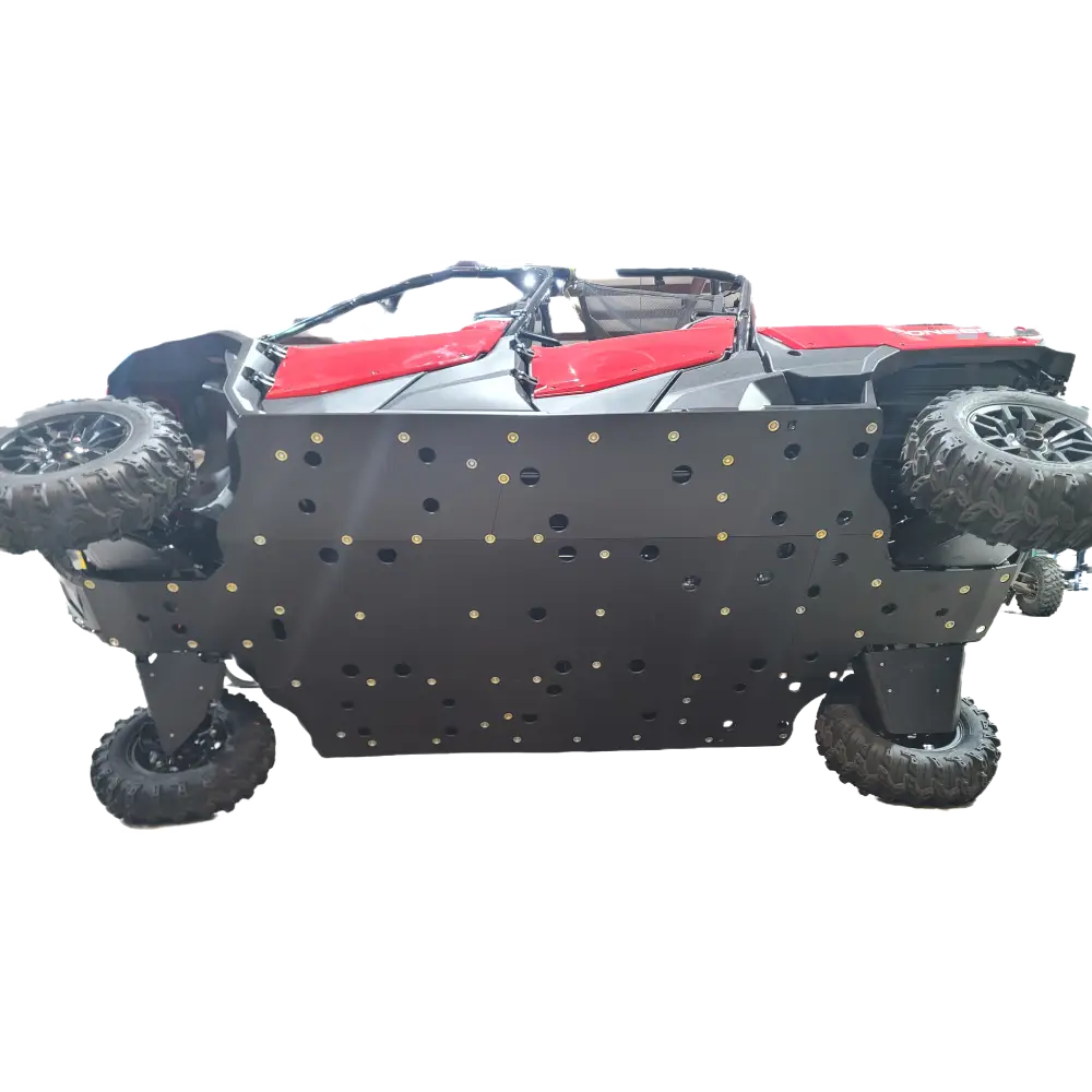 Trail Armor Honda Pioneer 1000-6 Crew Full Skids 2023 - 2024 - Black - Skid Plates
