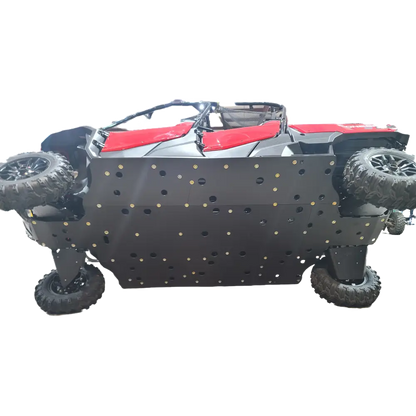 Trail Armor Honda Pioneer 1000-6 Crew Full Skids 2023 - 2024 - Black - Skid Plates