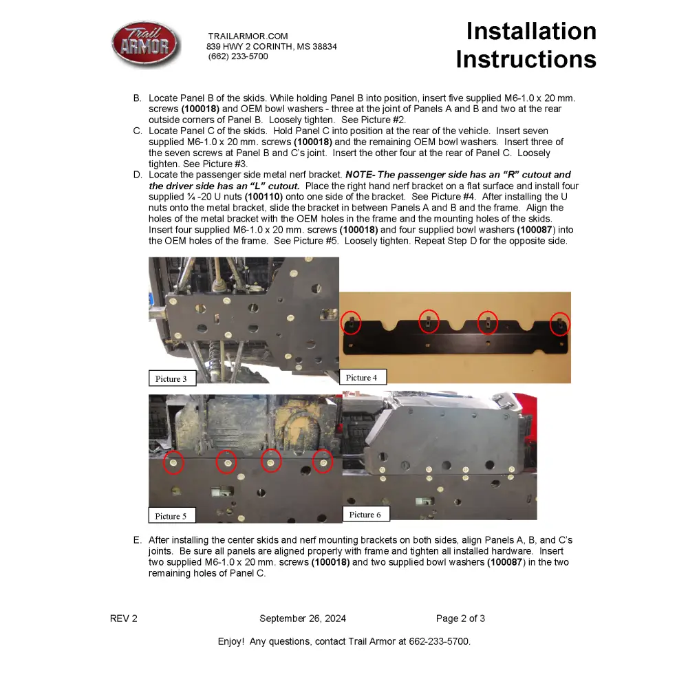 Trail Armor Honda Pioneer 700 Pioneer 700 Deluxe Full Skids - Skid Plates