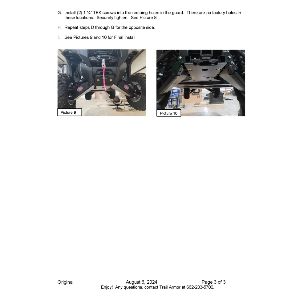 Trail Armor Kawasaki Ridge and Ridge XR iMpact A-arm guards - A-Arm Guards