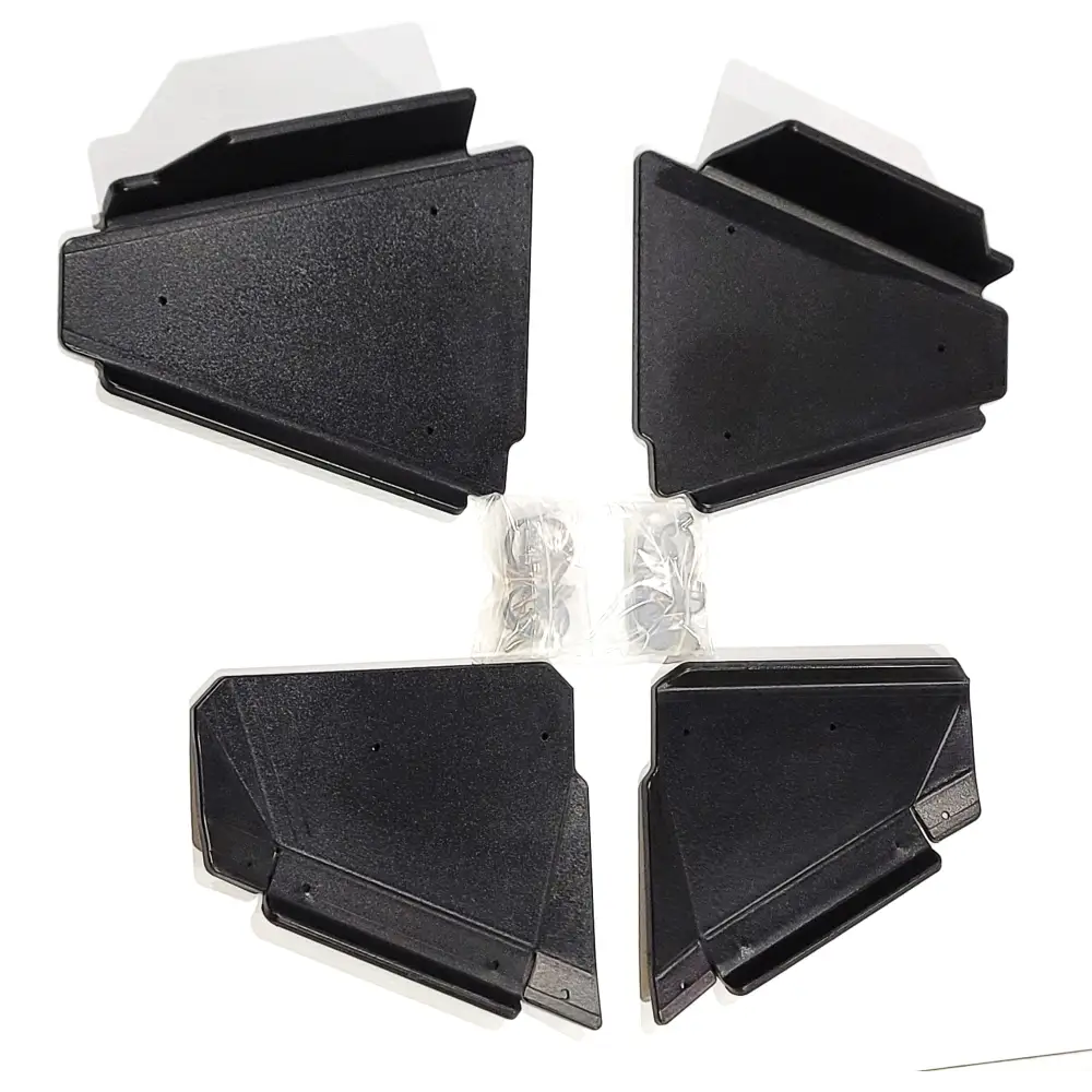 Trail Armor Kawasaki Ridge and Ridge XR iMpact A-arm guards - BLACK - A-Arm Guards