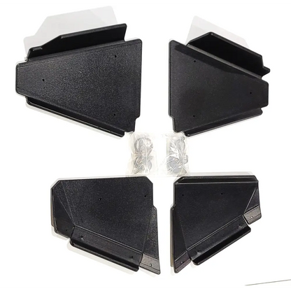 Trail Armor Kawasaki Ridge and Ridge XR iMpact A-arm guards - BLACK - A-Arm Guards