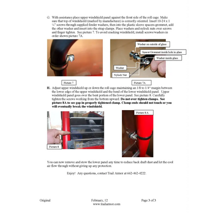 Trail Armor Kawasaki Teryx CoolFlo Windshield 2008 - 2009 - Windshields