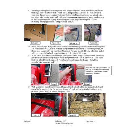 Trail Armor Kawasaki Teryx CoolFlo Windshield 2008 - 2009 - Windshields