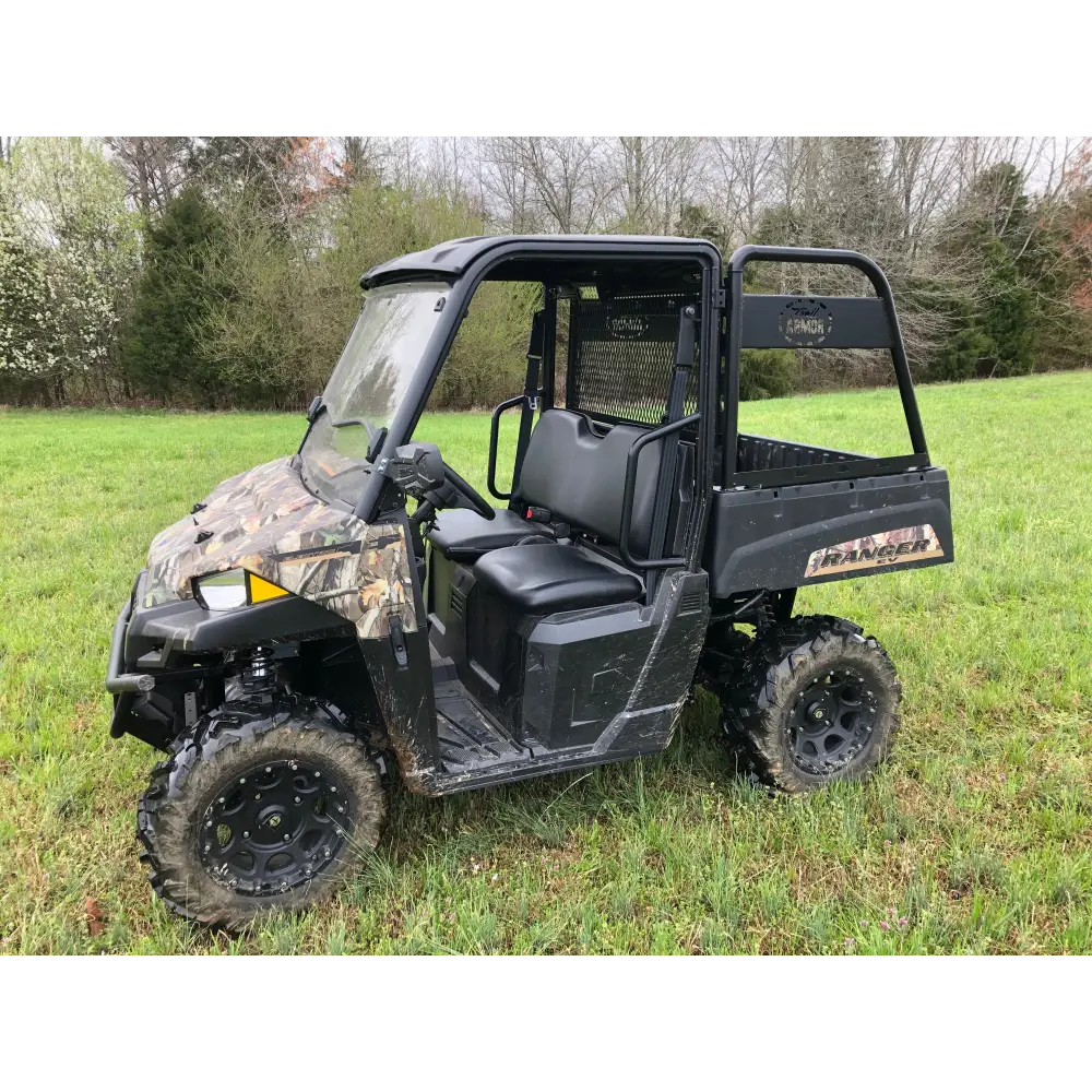 Trail Armor Large Rear Basket Storage Rack for Polaris Ranger Midsize 400 500 500 Crew 570 (2014 - 2019) 570 Crew 800