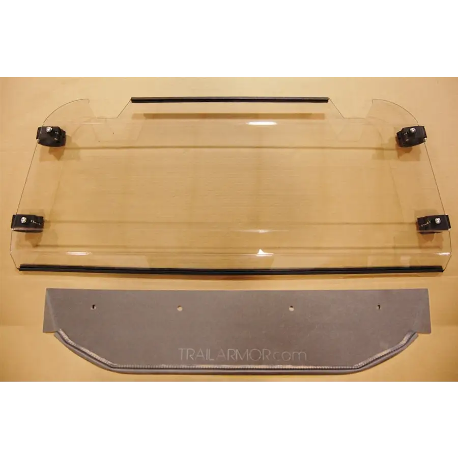 Trail Armor Polaris 2015 - 2018 RZR 4 900 RZR 4 900 S and 2019 RZR 4 1000 S Rear Window Dust Shield - Windshields