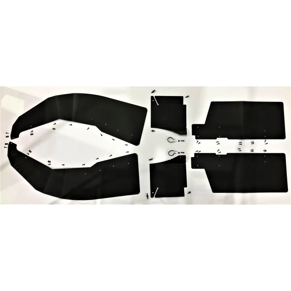 Trail Armor Polaris General XP 1000 and General XP 4 1000 Mud Flap Fender Extensions 2020 - 2024 - Mudshields