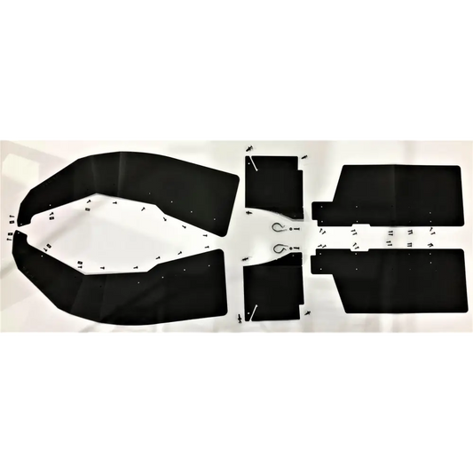 Trail Armor Polaris General XP 1000 and General XP 4 1000 Mud Flap Fender Extensions 2020 - 2024 - Mudshields