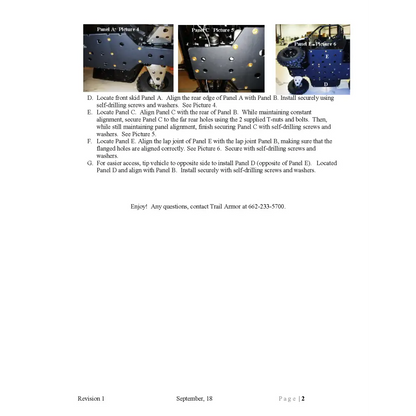 Trail Armor Polaris Midsize 800 400 500 and EV Full Skids with Integrated Sliders - Skid Plates