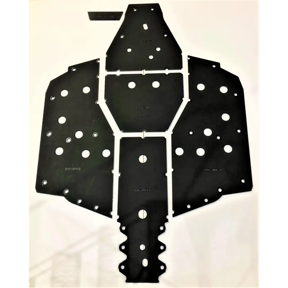 Trail Armor Polaris Ranger 1000 Full Skids 2020 - BLACK - Skid Plates