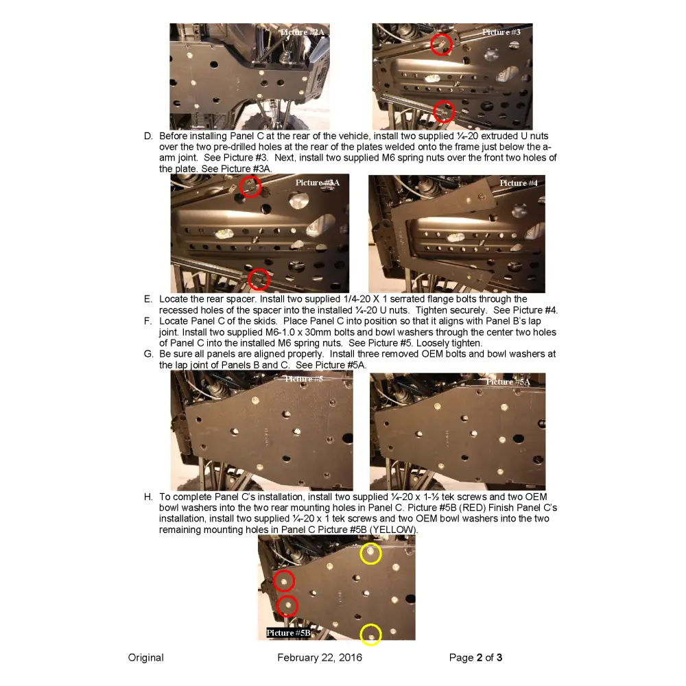 Trail Armor Polaris Ranger 570 Full Size Economy (Struts) Full Skids with Sliders 2016 - 2024 - Skid Plates
