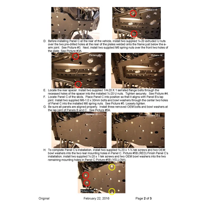 Trail Armor Polaris Ranger 570 Full Size Economy (Struts) Full Skids with Sliders 2016 - 2024 - Skid Plates