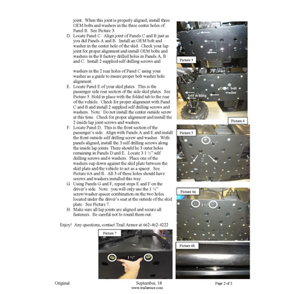 Trail Armor Polaris Ranger 800 Crew Full Skids - Skid Plates