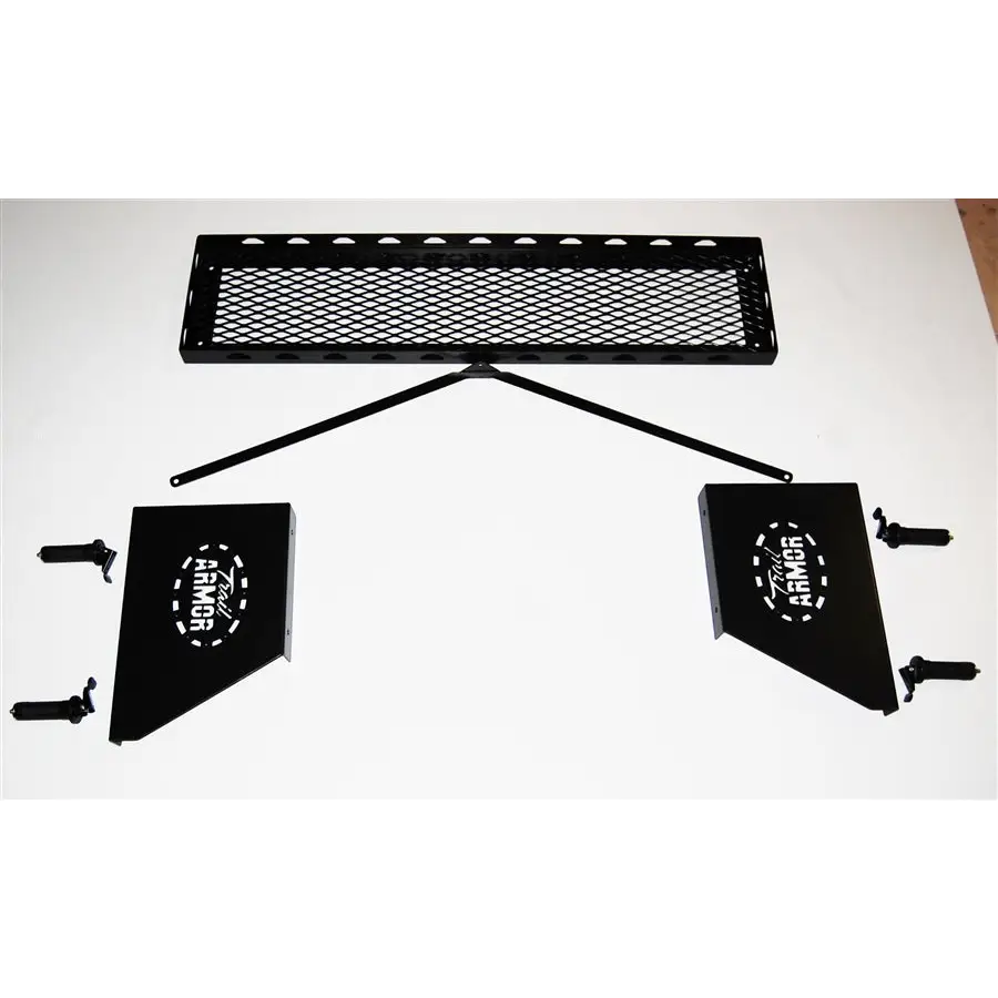 Trail Armor Polaris Ranger Midsize 400 500 500 Crew 570 800 ETX and EV Small Rear Basket Storage Rack - Racks