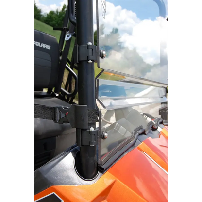 Trail Armor Polaris Ranger Midsize 400 500 EV 800 570 Fast Clamp CoolFlo Windshield - Windshields