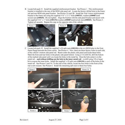 Trail Armor Polaris Ranger XP 900 Ranger XP 1000 and Ranger Full Size XP 570 Full Skids with Sliders - Skid Plates
