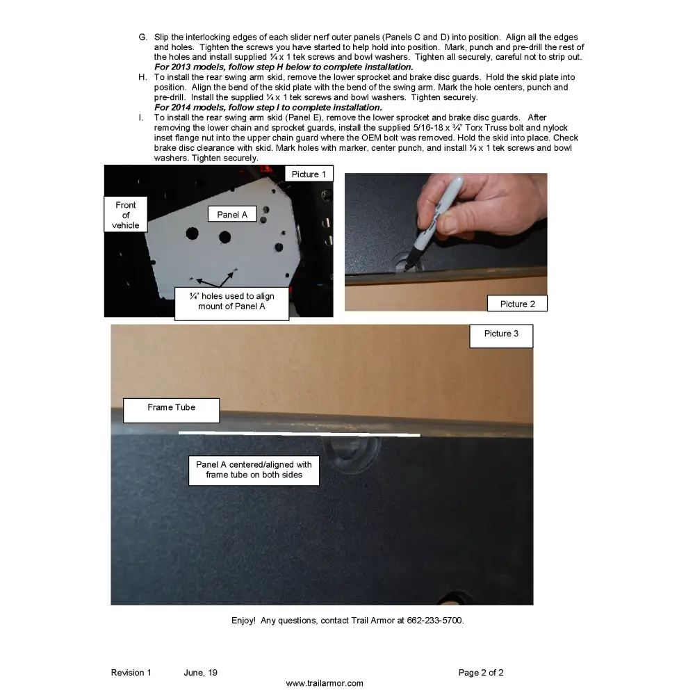 Trail Armor Polaris RZR 170 Full Skids with Integrated Side Nerfs and Rear Swing Arm Skid - Skid Plates