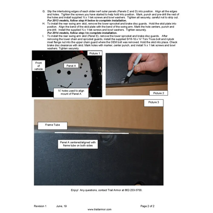 Trail Armor Polaris RZR 170 Full Skids with Integrated Side Nerfs and Rear Swing Arm Skid - Skid Plates