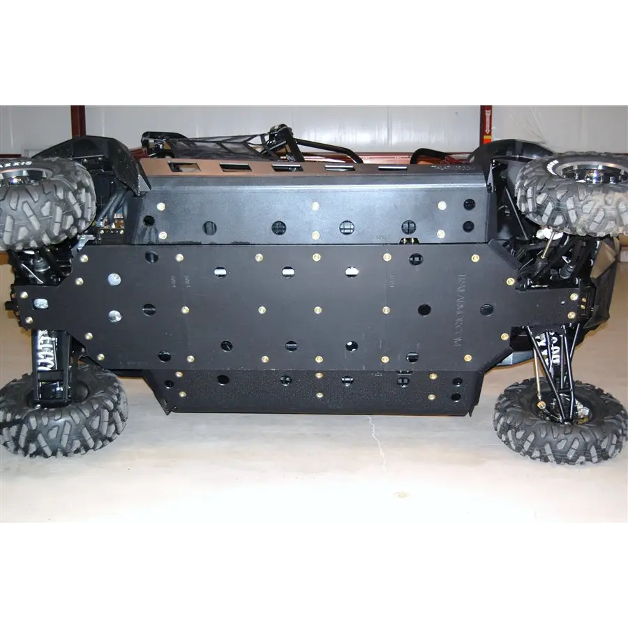 Trail Armor Polaris RZR 4 800 Center Skids 2008 - 2014 - BLACK - Skid Plates