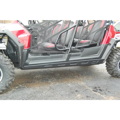 Trail Armor Polaris RZR 4 800 Skid Slider Nerfs 2008 - 2014 - Black - Skid Plates