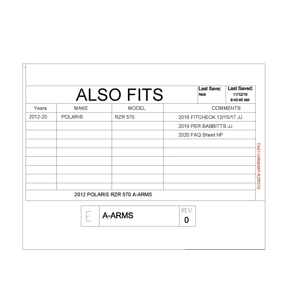 Trail Armor Polaris RZR 570 iMpact A-arm Guards 2012 - 2020 - A-Arm Guards