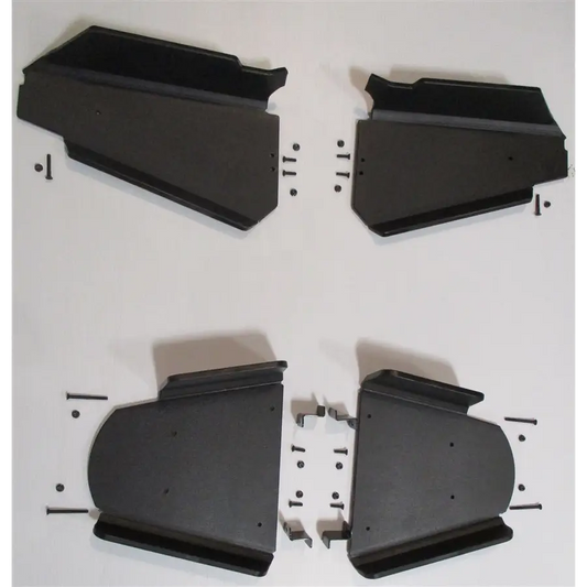 Trail Armor Polaris RZR S 570 iMpact A-Arm CV Front & Rear Boot Guards 2017 - BLACK - A-Arm Guards