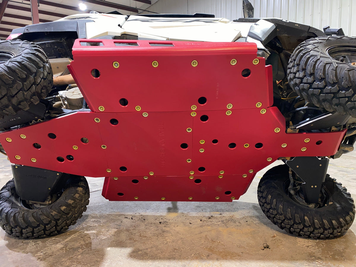 Trail Armor Polaris RZR Trail Trail S 900 and Trail S 1000 Full Skids with Slider Nerfs or Trimmed for Polaris Kick