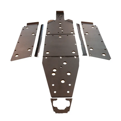 Trail Armor Polaris RZR Trail Trail S 900 and Trail S 1000 Full Skids with Slider Nerfs or Trimmed for Polaris Kick