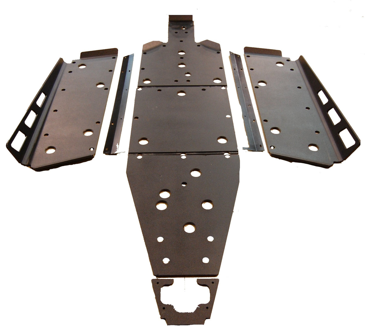 Trail Armor Polaris RZR Trail Trail S 900 and Trail S 1000 Full Skids with Slider Nerfs or Trimmed for Polaris Kick