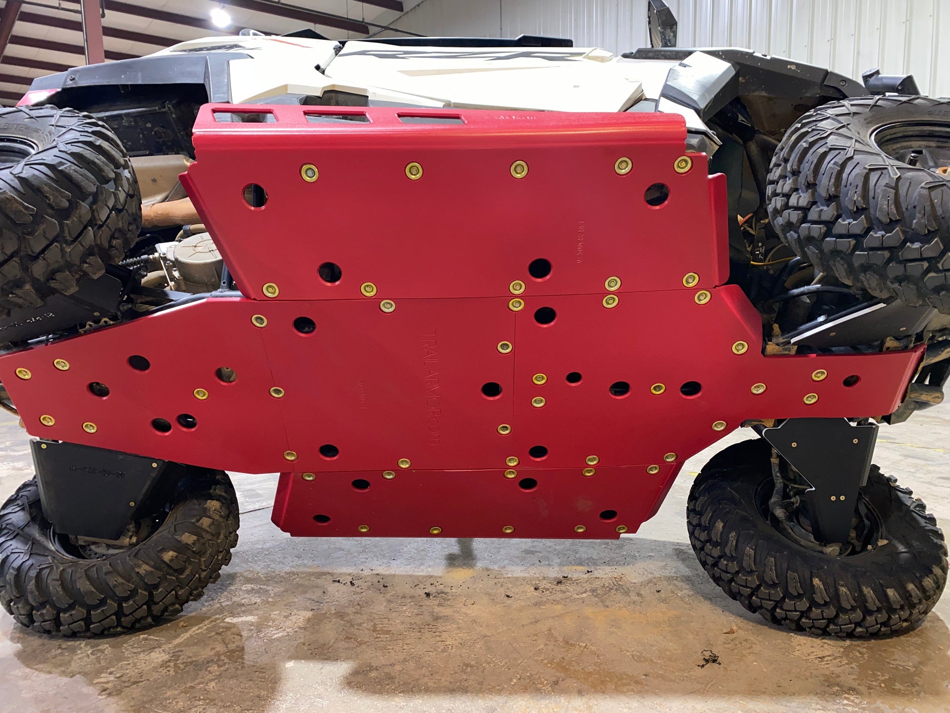Trail Armor Polaris RZR Trail Trail S 900 and Trail S 1000 Full Skids with Slider Nerfs or Trimmed for Polaris Kick