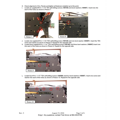 Trail Armor Polaris RZR XP 1000 (including the High Lifter Trails and Rocks Sport Premium Ultimate Editions) RZR XP