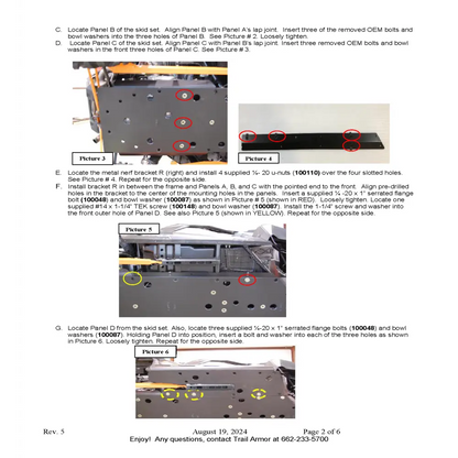 Trail Armor Polaris RZR XP 1000 (including the High Lifter Trails and Rocks Sport Premium Ultimate Editions) RZR XP