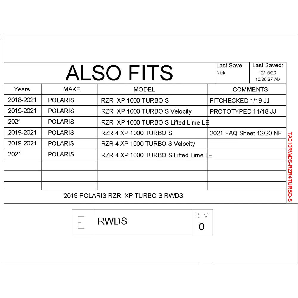 Trail Armor Polaris RZR XP 4 Turbo S RZR 4 Turbo S Velocity RZR XP Turbo S RZR Turbo S Velocity Rear Window