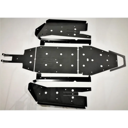 Trail Armor Polaris RZR XP PRO Full Skids with Integrated Sliders or Trimmed for Extreme Kick Out Nerf Sliders 2020