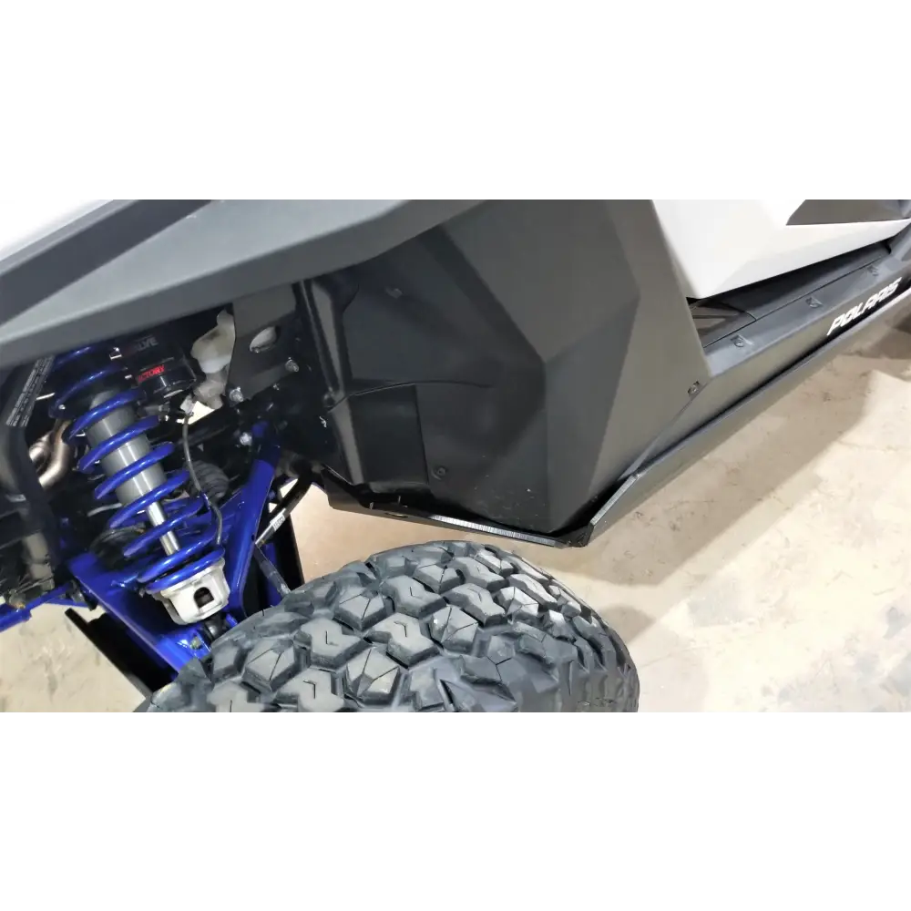 Trail Armor Polaris RZR XP PRO Full Skids with Integrated Sliders or Trimmed for Extreme Kick Out Nerf Sliders 2020