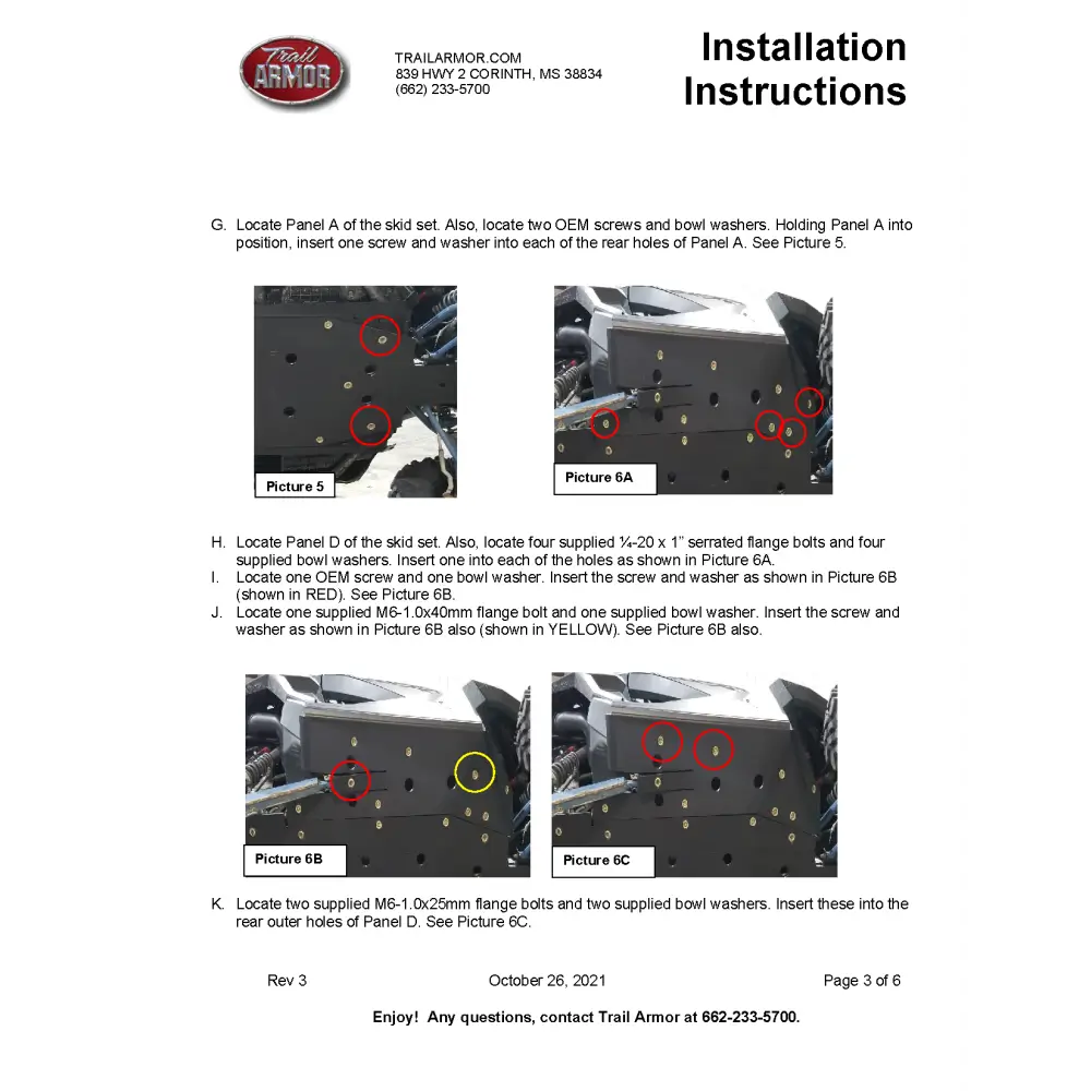 Trail Armor Polaris RZR XP PRO Full Skids with Integrated Sliders or Trimmed for Extreme Kick Out Nerf Sliders 2020