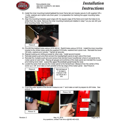 Trail Armor Polaris RZR170 Half Door Style Debris and Mud Shields 2009 - 2021 - Doors