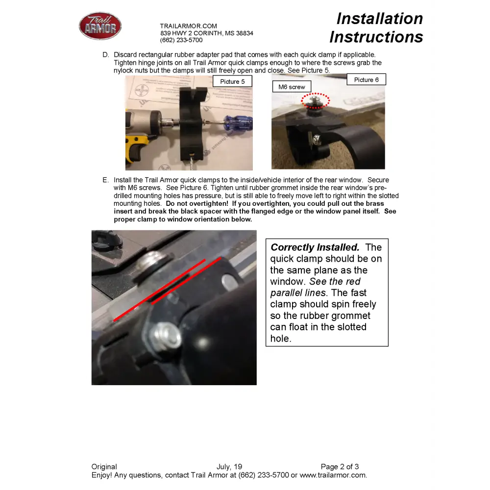 Trail Armor Polaris Sportsman ACE 900 500 570 900 XC Rear Window Dust Shield - Windshields