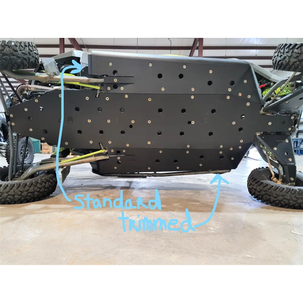 Trail Armor Polaris Turbo R 4 Full Skids with Standard or Trimmed Sliders - Skid Plates