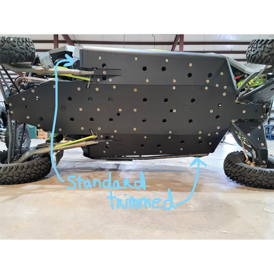 Trail Armor Polaris Turbo R 4 Full Skids with Standard or Trimmed Sliders - Skid Plates