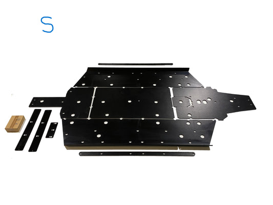 Trail Armor Polaris Xpedition XP 5 and ADV 5 Full Skids 2024 - 2025 - BLACK / STANDARD - Skid Plates