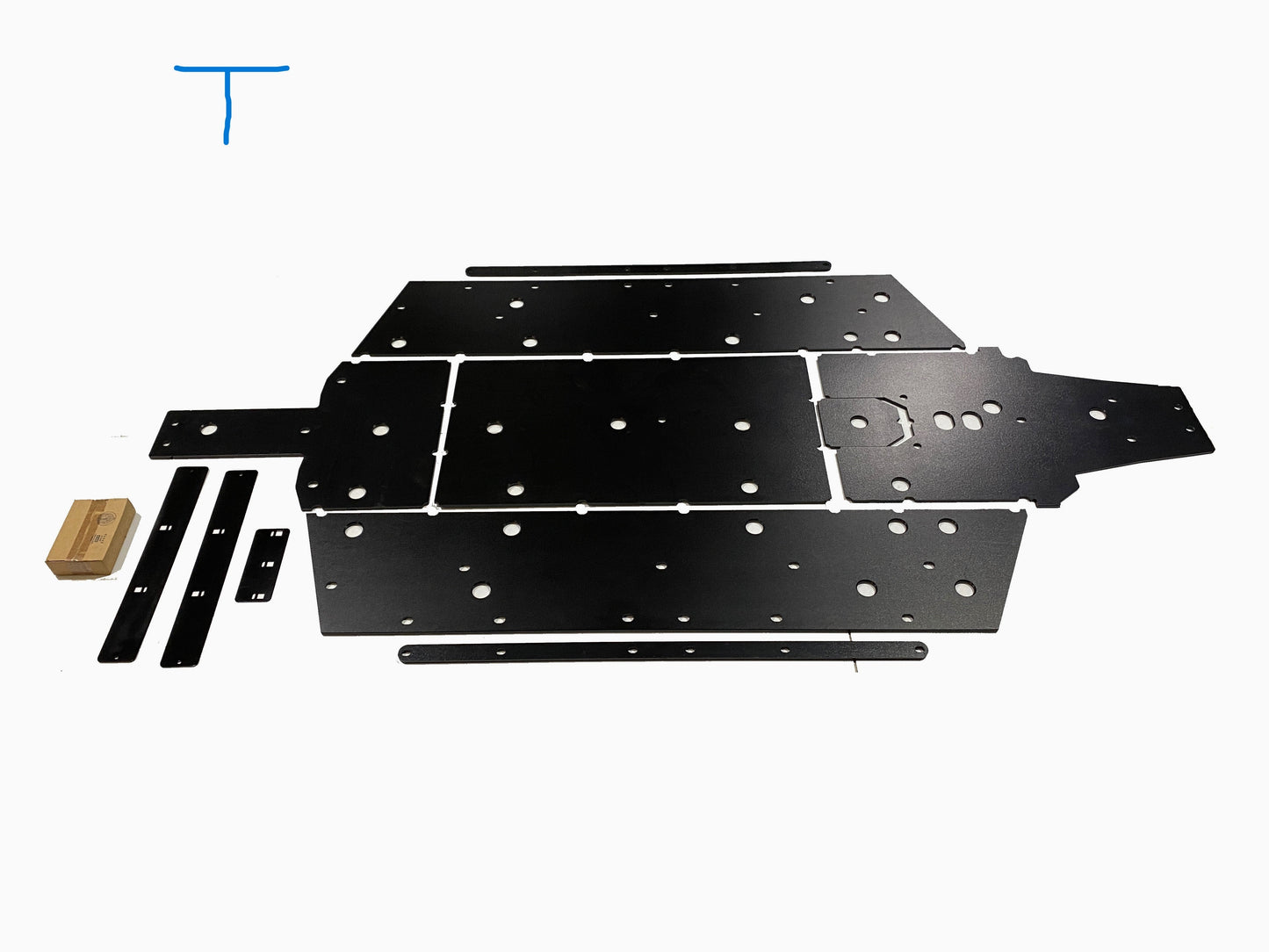 Trail Armor Polaris Xpedition XP 5 and ADV 5 Full Skids 2024 - 2025 - BLACK / TRIMMED - Skid Plates