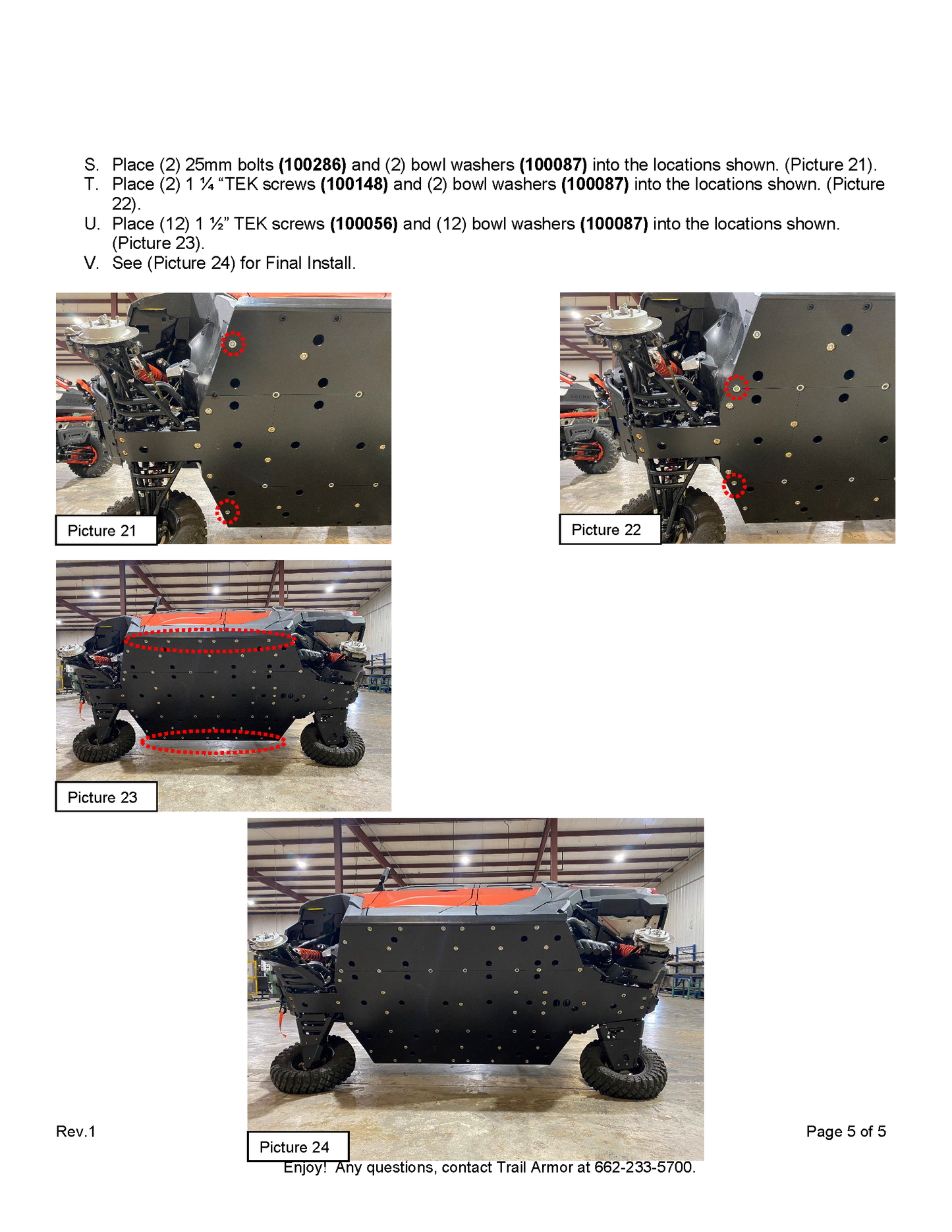 Trail Armor Polaris Xpedition XP 5 and ADV 5 Full Skids 2024 - 2025 - Skid Plates