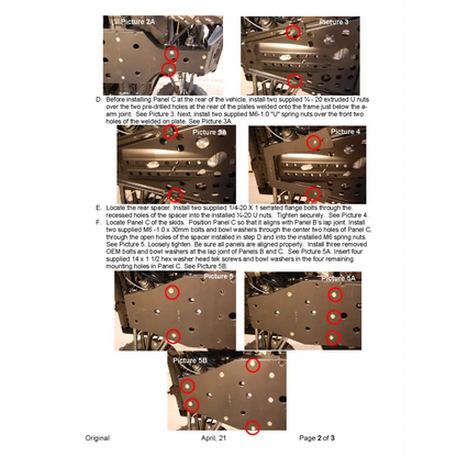 Trail Armor Ranger Midsize 570 and Ranger Midsize 500 Full Skids - Skid Plates