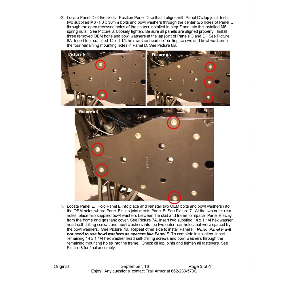 Trail Armor Ranger Midsize 570 Crew Full Skids 2014 - 2021 - Skid Plates