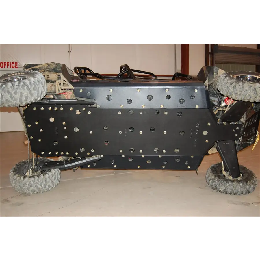 Trail Armor RZR 4 XP 900 and Jagged X Full Skids with Slider Nerfs with Extended Rear Coverage fits 2012-2014 - Skid