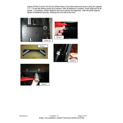 Trail Armor RZR 4 XP 900 and Jagged X Full Skids with Slider Nerfs with Extended Rear Coverage fits 2012-2014 - Skid